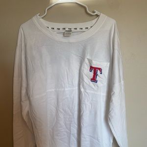 Texas rangers long sleeve top